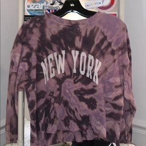 Personalized brandy Melville New York long sleeve